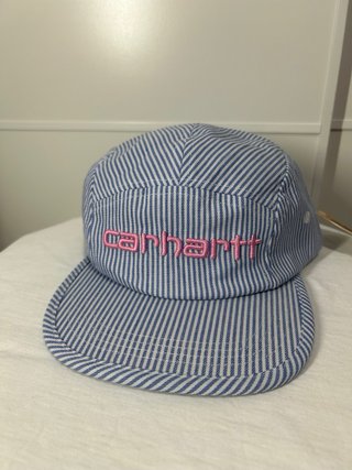 Gorra Carhartt Rayas Azul y Rosa