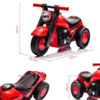 Moto correpasillos para niños roja