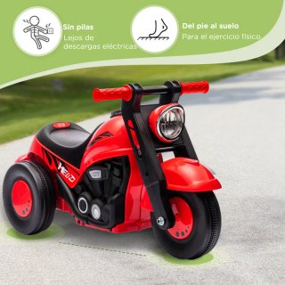 Moto correpasillos para niños roja