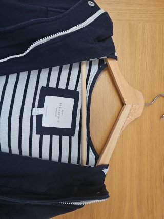 Chaqueta Springfield Azul y Blanca Talla L