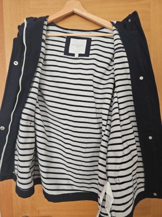 Chaqueta Springfield Azul y Blanca Talla L