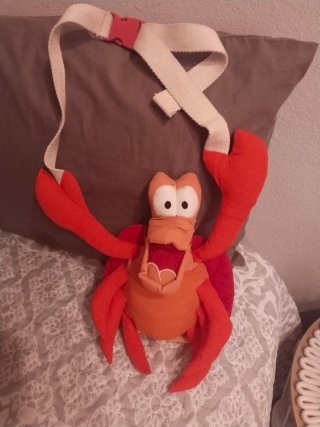 Riñonera Peluche Sebastián Disney