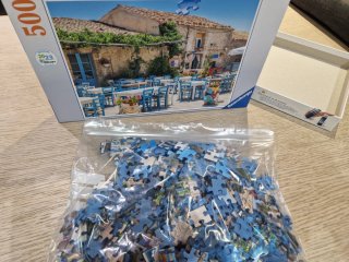Puzzle Ravensburger 500 Piezas Marzamemi, Sicilia
