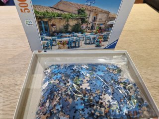 Puzzle Ravensburger 500 Piezas Marzamemi, Sicilia