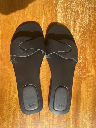 Sandalias Mango negras Talla 37
