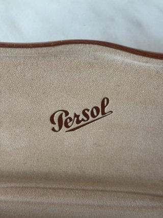 Custodia Occhiali Persol Vintage Marrone