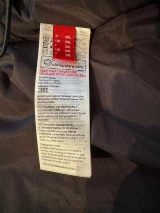Giaccone Esprit New York nero imbottito - Tg. 3XL