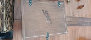 Caja 6 copas artesanales con plata