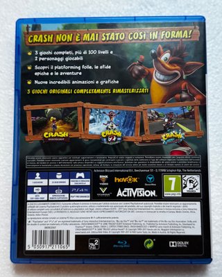 Crash Bandicoot N. Sane Trilogy PS4