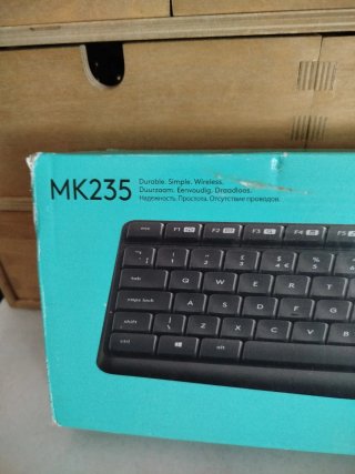 Teclado Logitech MK235 Polaco