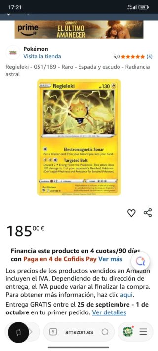 Carta Pokémon Umbreon V 200 PS