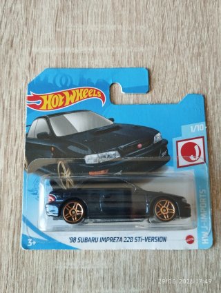 Hot Wheels '98 Subaru Impreza 22B STI