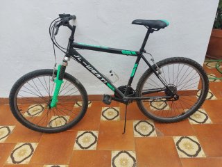Bicicleta Montaña JL-WEATI Negra/Verde