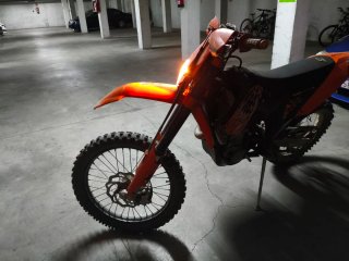 Moto Enduro/Motocross Naranja/Roja