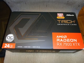 RX 7900 XTX 24GB Tarjeta Gráfica Asrock