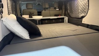 Muebles camper (cama y lavabo)
