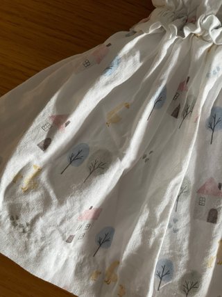 Vestido y pololos niña 6 meses