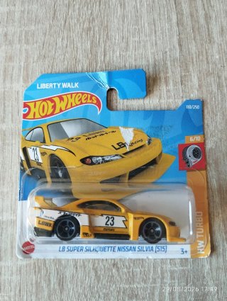 Hot Wheels Liberty Walk Nissan Silvia S15