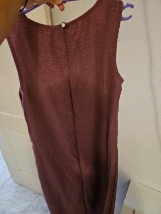 Vestido morado talla única