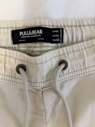 Bermudas Pull&Bear Beige Talla M