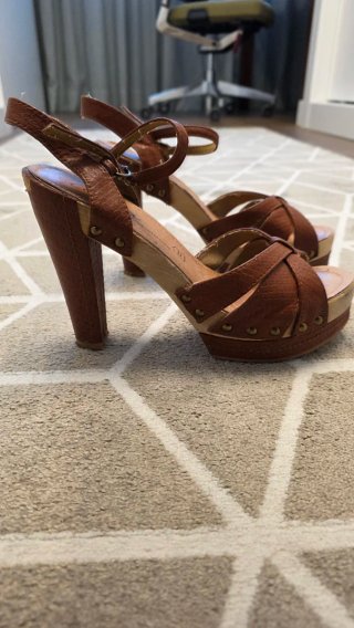 Sandalias de piel mujer
