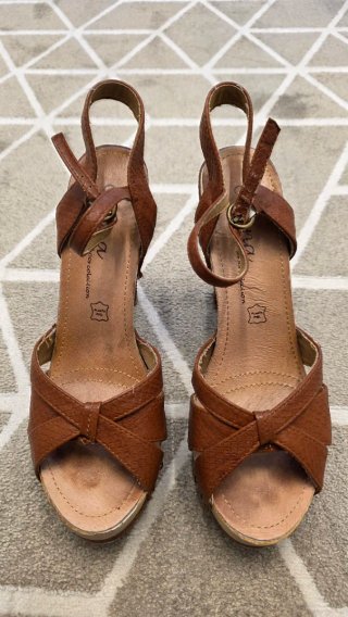 Sandalias de piel mujer