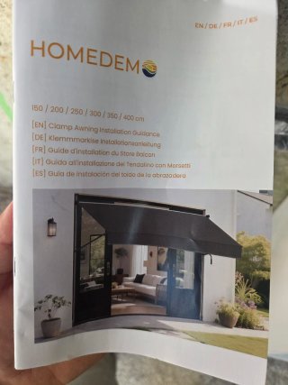 Toldo Retrátil HOMEDEM