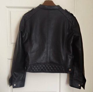 Chaqueta Biker Imitación Piel Tintoretto Mujer