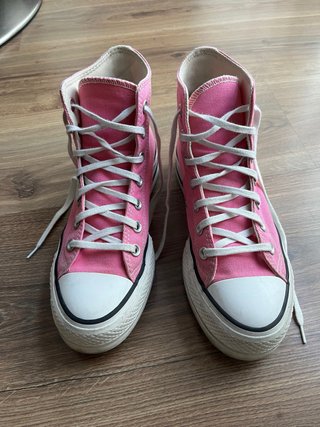 Converse rosas talla 37