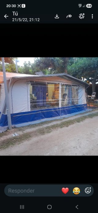 Caravana  5/6 plazas 3 ambientes.