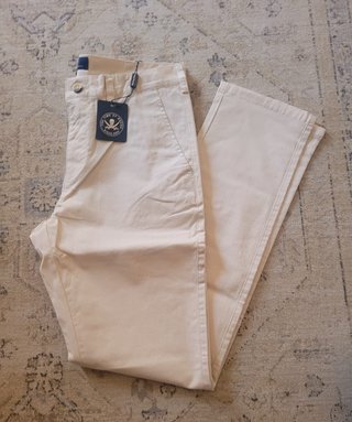 Pantalón chino The time of Rocha beige Talla M