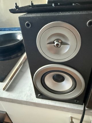 Equipo de música JVC pequeño
