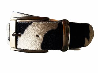 Cintura stampa mucca stile cowgirl western