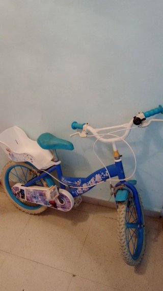 Bicicleta Frozen Niña 5-7 Años. 16"