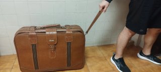 Maleta Vintage Rodelle Marrón