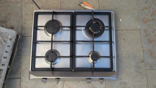 Placa Gas Teka EM/60 4 Fuegos Acero Inox