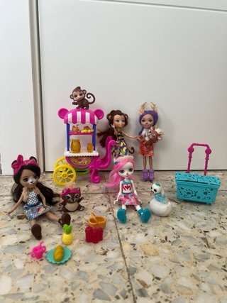 Muñecas Enchantimals y accesorios