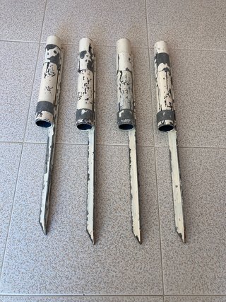 Soporte cañas de pesca (4 unidades)