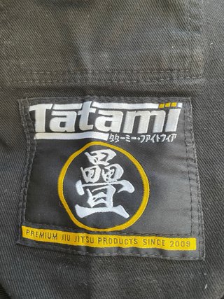 Kimono BJJ Tatami Negro Talla A1