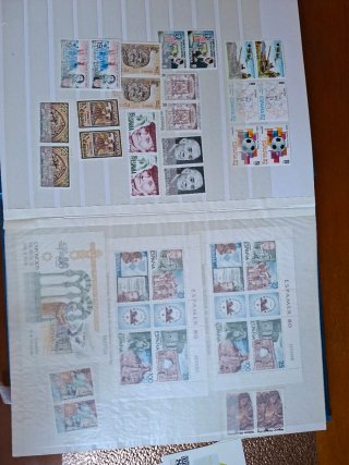 Colección de sellos España
