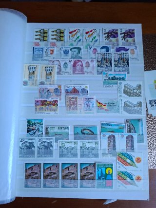Colección de sellos España