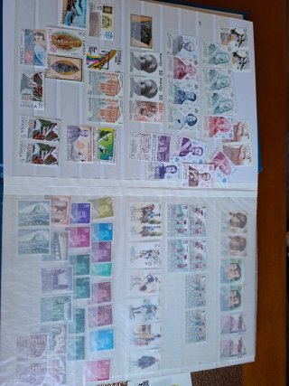 Colección de sellos España