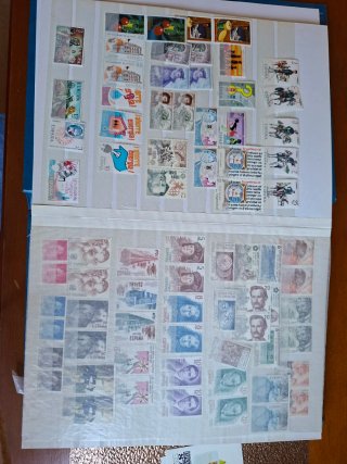Colección de sellos España