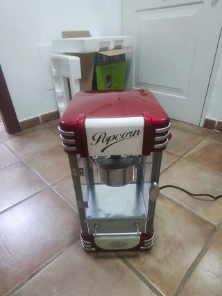 Máquina Palomitas Estilo Vintage Años 50