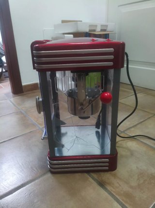 Máquina Palomitas Estilo Vintage Años 50