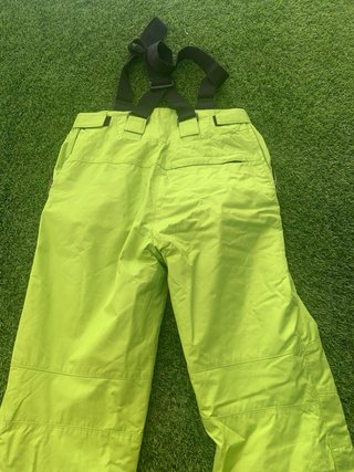 Pantalón de esquí Columbia verde con tirantes