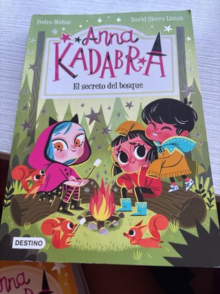 Anna Kadabra, 7 libros pueden comparse individual