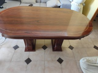 Mesa de comedor + 4 sillas + mueble entrada