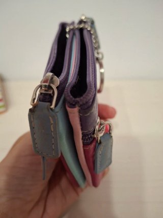 Cartera de piel Gutiore