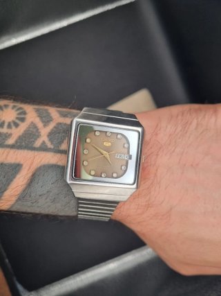 Orologio Seiko 5 automatico vintage Daydate